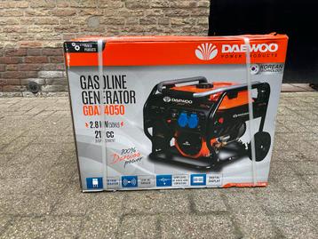 Daewoo GDA 4050 Benzine Generator - Nieuw beschikbaar voor biedingen