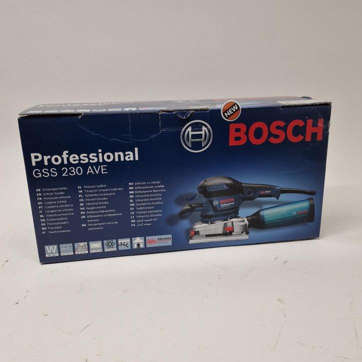 BOSCH GSS 230 AVE Vlakschuurmachine | Nieuw, Doe-het-zelf en Verbouw, Gereedschap | Schuurmachines, Nieuw