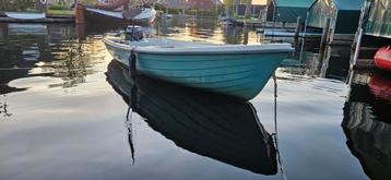 4,4 m console boot met 6pk yamaha 2 takt. Visboot finseboot  beschikbaar voor biedingen