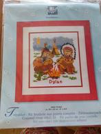 Geboortetegel Indiaan, Ophalen of Verzenden, Zo goed als nieuw, Borduurpakket