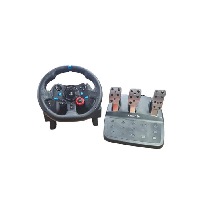 Logitech G29 Driving Force Racing Wheel Incl. Pendalen Gesch, Spelcomputers en Games, Spelcomputers | Sony PlayStation 5, Zo goed als nieuw
