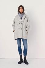 Ba&sh wollen jas maat 1, Kleding | Dames, Jassen | Winter, Ophalen of Verzenden, Zo goed als nieuw, Ba&sh, Maat 36 (S)