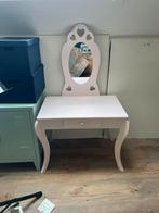 Schattige kaptafel met spiegel, Minder dan 50 cm, 100 tot 150 cm, Ophalen of Verzenden, Zo goed als nieuw