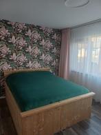 Bed van steigerhout, Huis en Inrichting, Slaapkamer | Bedden, Ophalen, Gebruikt, Steigerhout, Tweepersoons