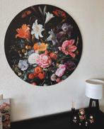 HIP ORGNL Muurcirkel - Prachtige bloemen, Ophalen, Overige materialen, Zo goed als nieuw, 75 tot 100 cm