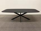 Deens ovale eettafel Fenix Nero Ingo 240x100, 100 tot 150 cm, 200 cm of meer, Ophalen of Verzenden, Zo goed als nieuw