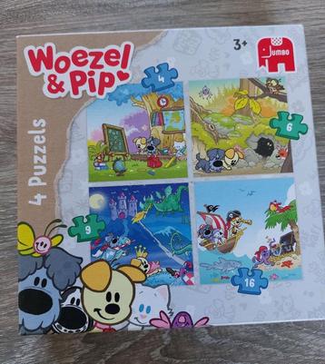 Woezel en Pip Puzzel vanaf 3 jaar 2 - 6 - 9 - 16 stukjes    beschikbaar voor biedingen