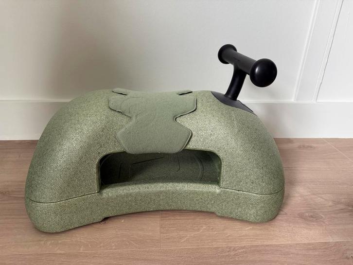 Scoot and Ride Loopfiets - Olive, Kinderen en Baby's, Speelgoed | Buiten | Voertuigen en Loopfietsen, Zo goed als nieuw, Loopfiets