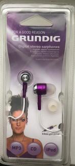 Nieuwe Grundig earphones oortjes, Ophalen of Verzenden, Nieuw, In gehoorgang (in-ear)