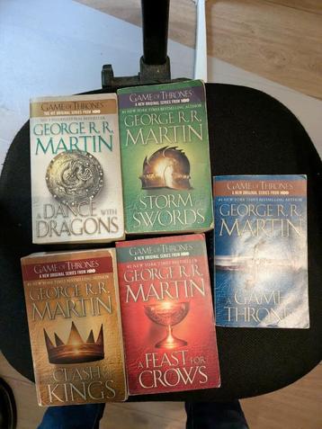 Game of Thrones boeken beschikbaar voor biedingen