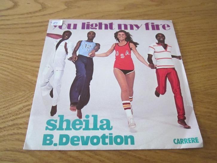 Sheila B. Devotion - You Light My Fire 1978 Frankrijk Single, Cd's en Dvd's, Vinyl Singles, Gebruikt, Single, Pop, 7 inch, Ophalen