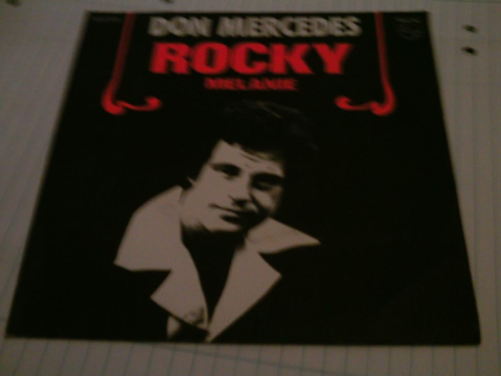 DON MERCEDES ROCKY - MELANIE, Verzenden, Zo goed als nieuw, Overige formaten, Levenslied of Smartlap