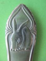 (KB4892) Kinderbestek Konijn mes (model 2), Ophalen of Verzenden, Gebruikt