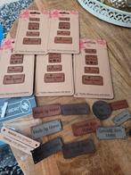 Diverse labeltjes om op te naaien, Ophalen of Verzenden, Nieuw, Haken, Wol of Garen