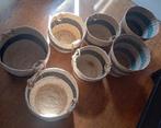 Rieten Manden Set - 7 stuks, Gebruikt, Mand, Rond, Ophalen of Verzenden