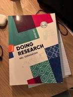 Onderzoeksboek HBO - Doing Research, Boeken, Ophalen of Verzenden, Zo goed als nieuw, HBO