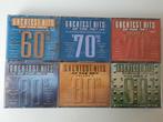 6 x cd box  Greatest Hits  of the 60's 70's 80's, Ophalen of Verzenden, Zo goed als nieuw, Pop, Boxset