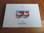 Instructieboek Mercedes-Benz Vito 2001 zeer mooi, 304 blz, Auto diversen, Handleidingen en Instructieboekjes, Ophalen of Verzenden