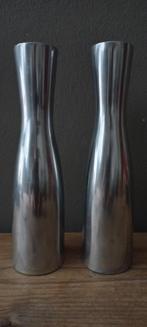 Vintage design chromen kandelaars gota Erika Pekkari Ikea, Ophalen of Verzenden