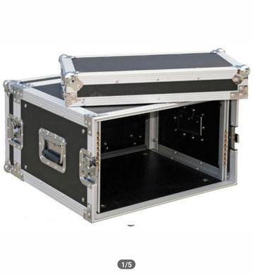 Zware 19" flightcase 6HE beschikbaar voor biedingen