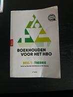 Boekhouden voor het HBO - Deel 1, Boeken, Studieboeken en Cursussen, Ophalen of Verzenden, Zo goed als nieuw, HBO
