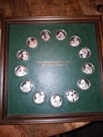 ZILVEREN MUNTEN SET  – De Prinsen­kinderen en hun dieren, Ophalen, Koningin Beatrix, Zilver