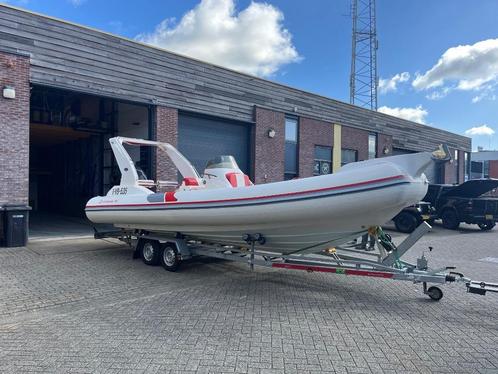 Oromarine 780 RIB - 250 pk Suzuki - Trailer optioneel, Watersport en Boten, Rubberboten, Zo goed als nieuw, Overige merken, Overige materialen