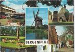 Z12 Gelopen ansichtkaart bergen noord holland, Verzamelen, Ansichtkaarten | Nederland, Ophalen of Verzenden, 1980 tot heden, Gelopen