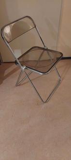 Klapstoel Plia Anonima Castelli van Piretti - Antiek Design, Ophalen of Verzenden, Gebruikt, Bruin, Eén