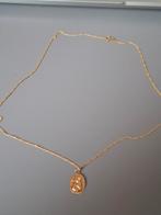 18 karaat gouden ketting met Boedha, Verzenden, Zo goed als nieuw, Goud, Goud