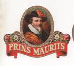 Sigarenband 190 Etiket Prins Maurits, Ophalen of Verzenden, Zo goed als nieuw, Sigarenbandjes