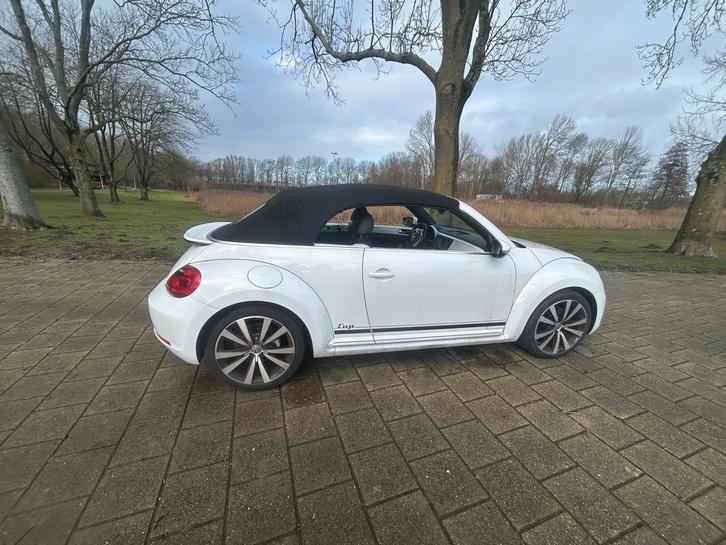 Volkswagen Beetle (Kever) 1.4 TSI 118KW DSG mei 2014 Wit, Auto's, Volkswagen, Particulier, Beetle (Kever), ABS, Achteruitrijcamera