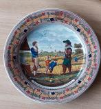 Wandbord 1919 1e wereldoorlog, smeed uw zwaarden tot sikkels, Antiek en Kunst, Antiek | Wandborden en Tegels, Ophalen