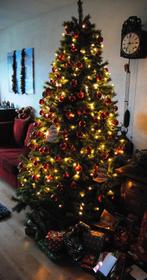 Kerstboom kunst  Hoog 225 cm en breed 157 cm, Ophalen, Gebruikt