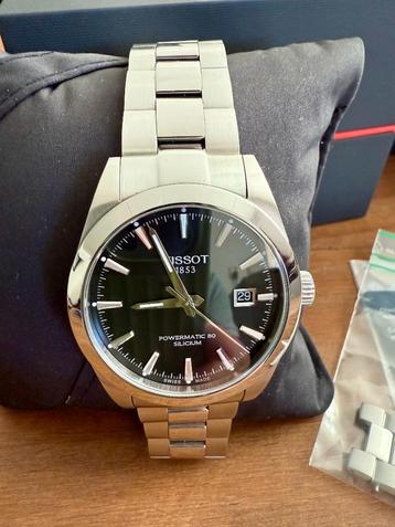 Tissot Gentleman Powermatic 80 Silicium Automaat - Black beschikbaar voor biedingen