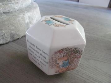 Wedgwood Peter Rabbit Spaarpot beschikbaar voor biedingen