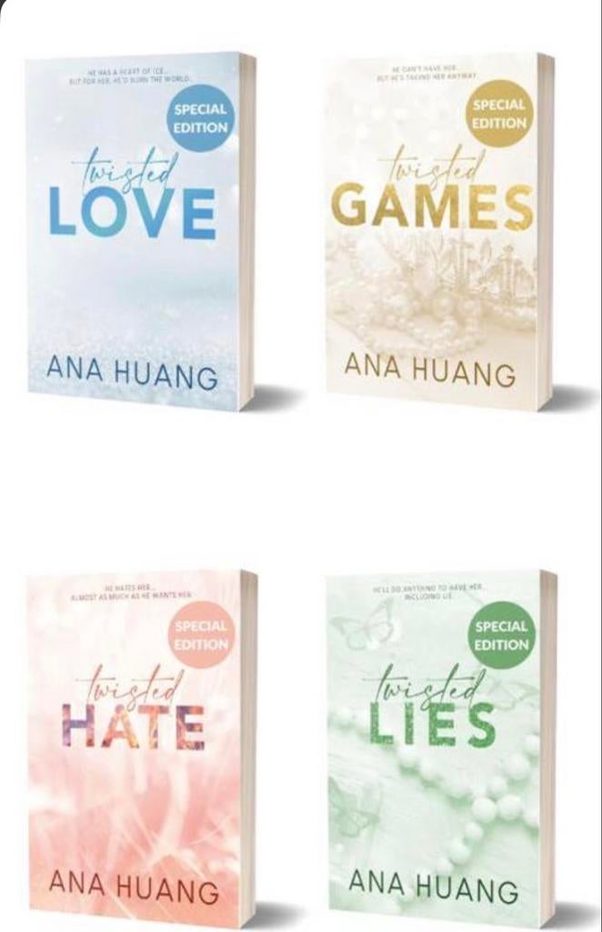 Twisted Serie Boeken Engels - Ana Huang, Boeken, Ophalen of Verzenden, Zo goed als nieuw