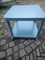 IKEA TINGBY Tafeltje op Wielen, Overige materialen, Minder dan 50 cm, Gebruikt, Vierkant