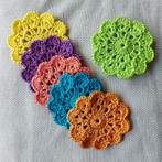 Gehaakte onderzetters, Huis en Inrichting, Woonaccessoires | Onderzetters, Ophalen of Verzenden, Nieuw, Glas of Kopje