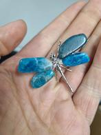 Blauwe Apatiet libelle, Verzamelen, Ophalen of Verzenden, Mineraal