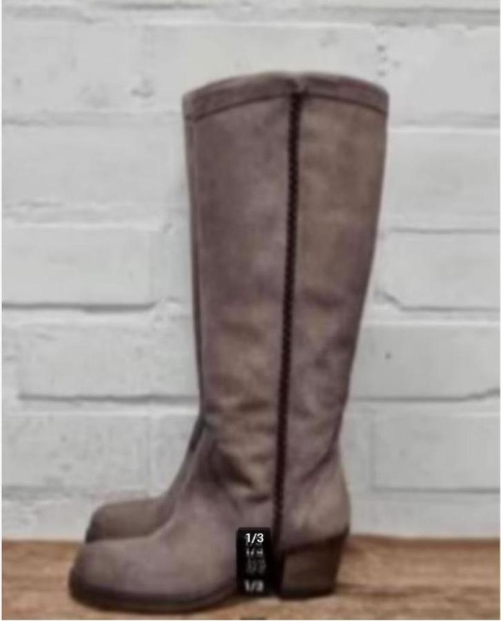 Antonio Moretto - Hoge leren laarzen maat 37 - Nieuw €169, Kleding | Dames, Schoenen, Nieuw, Hoge laarzen, Ophalen of Verzenden