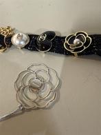 chanel cc parelbedel hart camellia accessoireset kerstmis 20, Overige merken, Overige materialen, Ophalen of Verzenden, Zo goed als nieuw