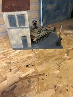 Diorama 1:35 met Tank en Figuren, Hobby en Vrije tijd, Modelbouw | Auto's en Voertuigen, Overige merken, Gebruikt, Tank, 1:32 tot 1:50