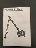 Mortier 81 mm Nederlands boekwerkje, Verzamelen, Ophalen of Verzenden, Landmacht, Nederland