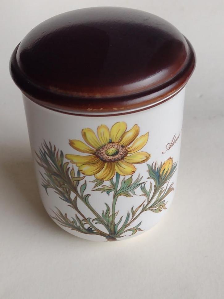 Villeroy Boch Botanica voorraadpot met houten deksel, Antiek en Kunst, Antiek | Keramiek en Aardewerk, Ophalen