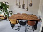 Eetkamerstoelen (set van 6), Huis en Inrichting, Stoelen, Ophalen, Zo goed als nieuw, Bruin, Vijf, Zes of meer stoelen