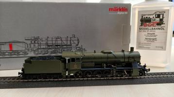 Marklin 37055 Goederenstoomloc Reihe K incl. ROOKGARNITUUR beschikbaar voor biedingen