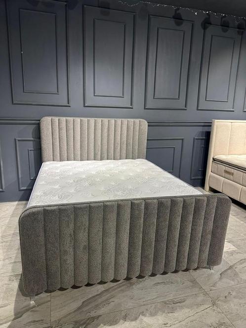 Sarah set met opbergruimte nu compleet voor  € 1045,-, Huis en Inrichting, Slaapkamer | Boxsprings, Nieuw, 180 cm, 200 cm, Tweepersoons