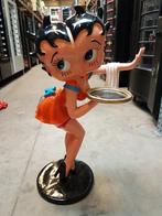 Betty Boop beeld NIEUW serveerster oranje, Verzamelen, Beelden en Beeldjes, Nieuw, Ophalen