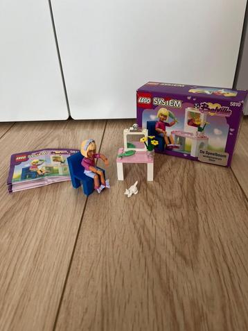 LEGO Systeem Belville 5810 de kaptafel. beschikbaar voor biedingen